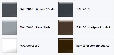 Odtiene acrylcolor