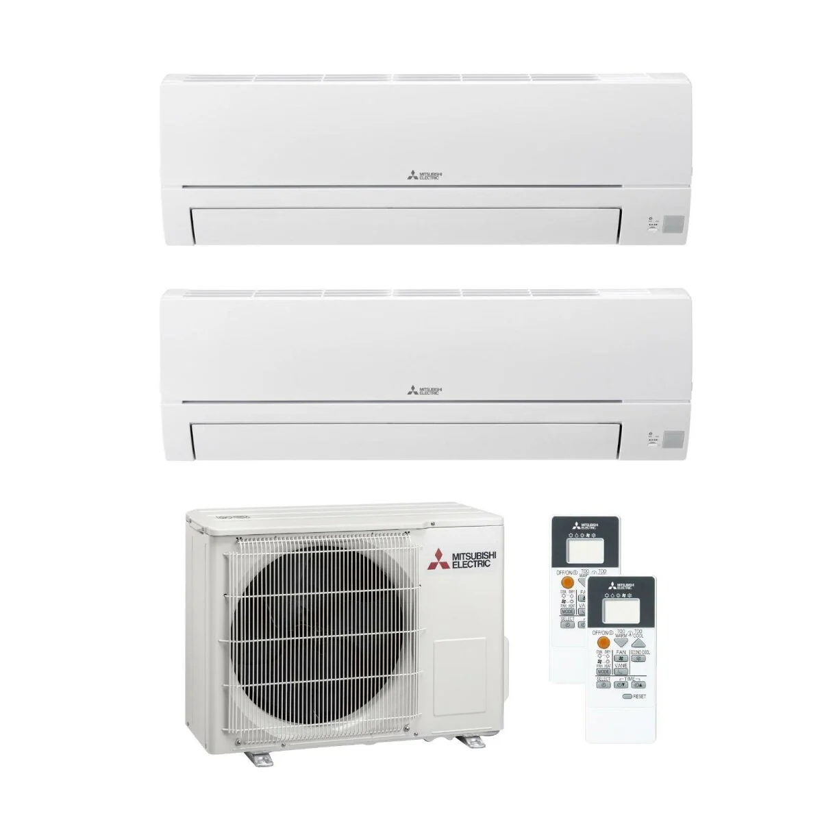 Mitsubishi AY 4,5 kW multisplit (MXZ-2F42VF + MSZ-AY25VGK) s montážou