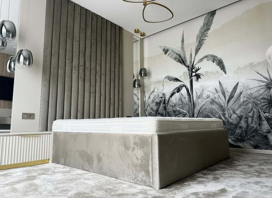 Čalúnené čelo postele na mieru