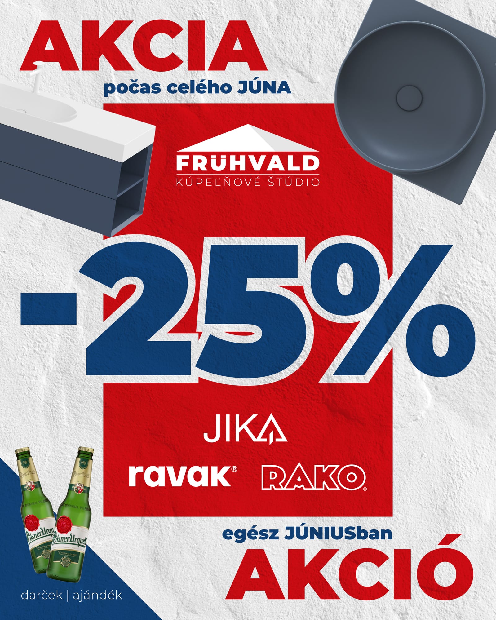 Ravak, Jika a Rako so zľavou až 25 % — 2